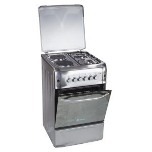 BlueFlame Cooker S5022ER 50x55cm 2 gas burners and 2 electric plates