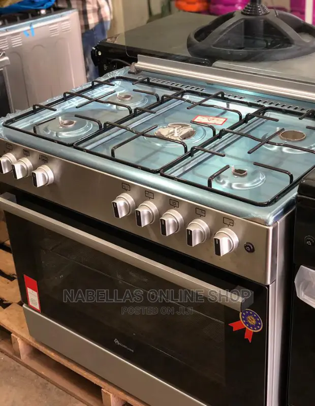 Blue Flame cooker 90x60cm full gas rotisserie
