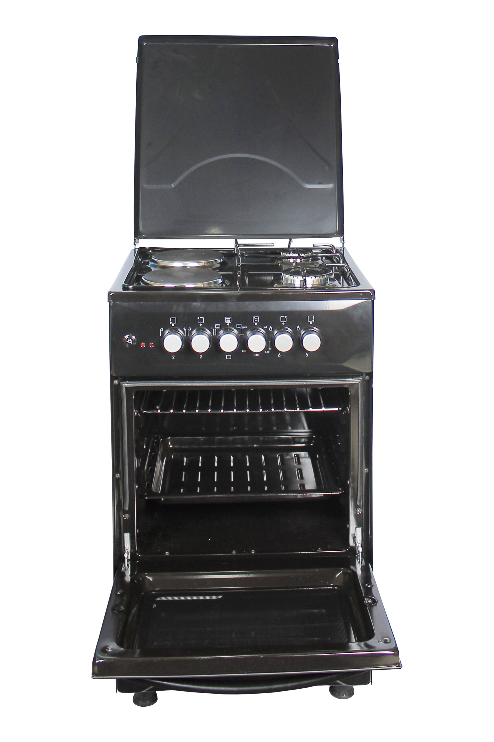 Blueflame Cooker C5022E – B 50x50cm 2 electric plates and 2 gas burners