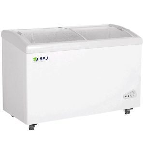 SPJ Generic 470 Litres Curved Glass Top Chest Freezer