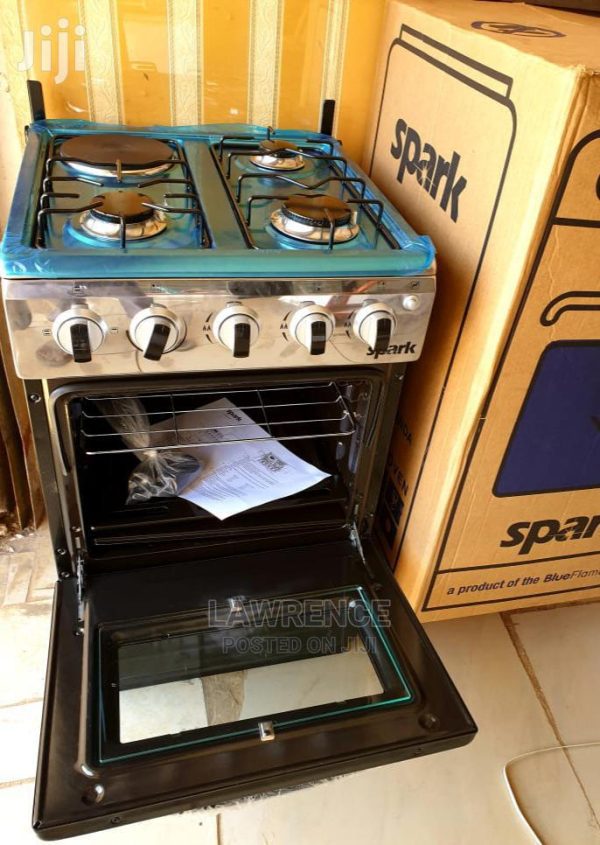 Spark Cooker P5031E 50x50cm 3gas burners and 1electric plate