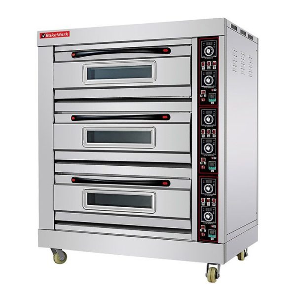 Commercial Bread Oven 3 Deck 3 Trays Bakery Oven