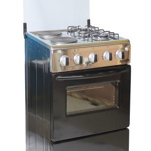 Spark Cooker 2gas burners and 2 electric plates 50x50cm - P5022E
