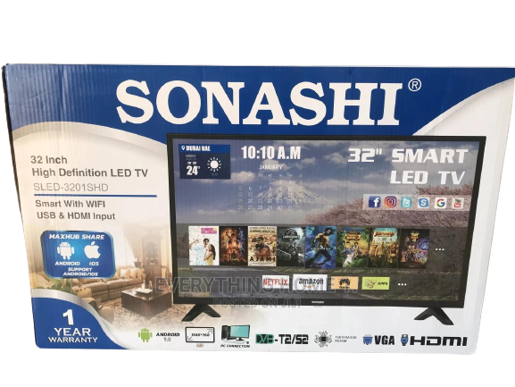 Sonashi 32 Inch HD Smart Tv