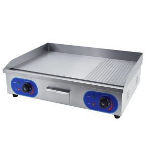 CJK Commercial Griddle Grooved and Flat Top.
