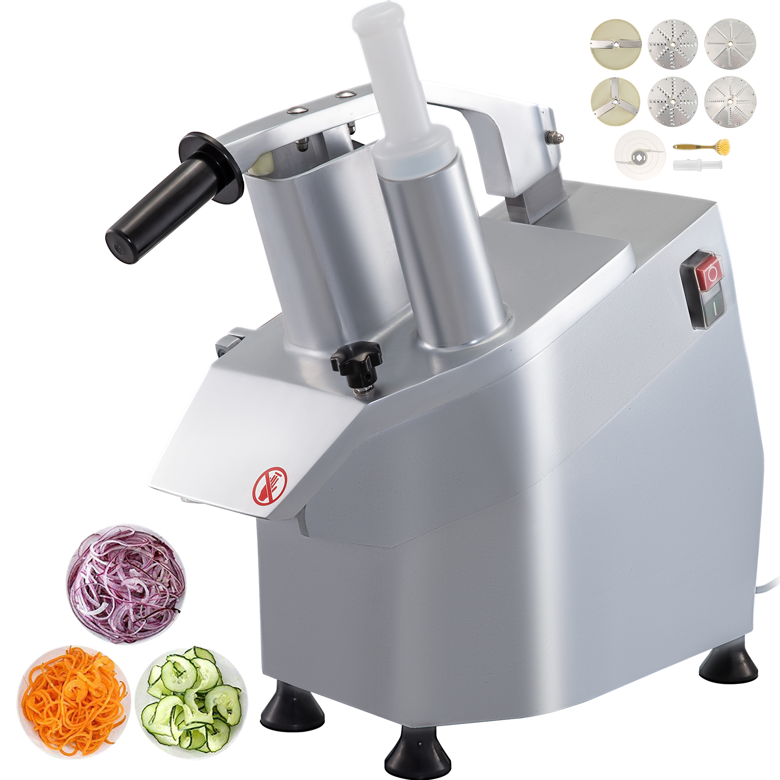 Commercial Multifunction Vegetable Cutting Machine With 5 Knives