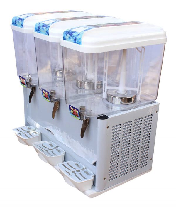 ADH LSJ 18 Liters 3 Tap Juice Dispenser-White
