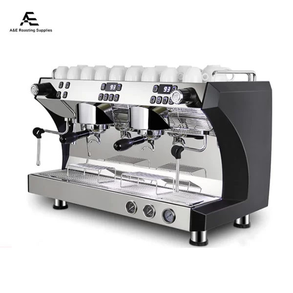 Gemilai 2 Groups Professional American Coffee Make Italian Cafetiere Semi Automatic Electric Commercial Espresso Coffee Machine