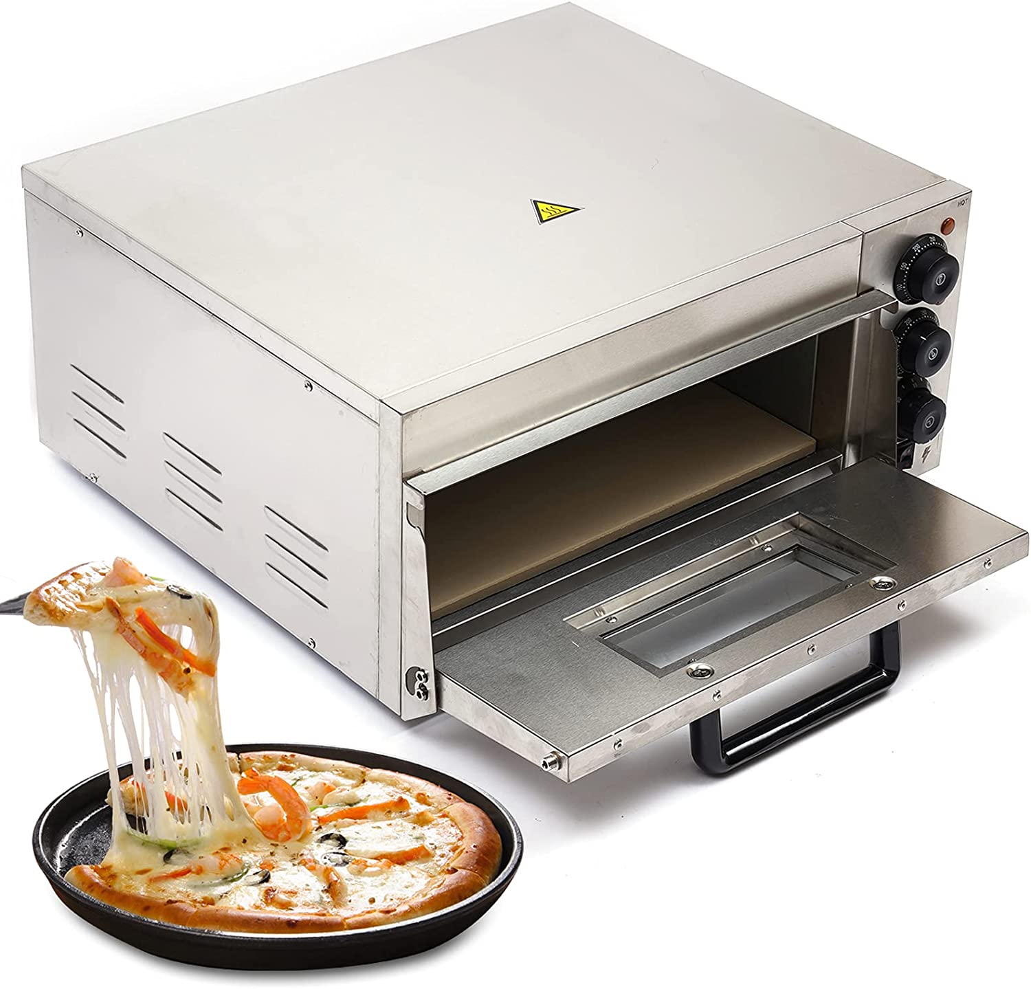 Commercial Countertop Electric Pizza Oven