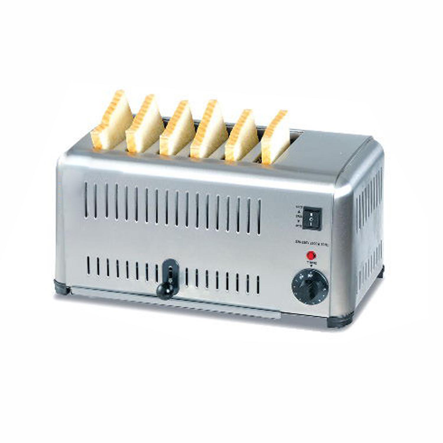 Electric Commercial Bread Toaster 6 Slice