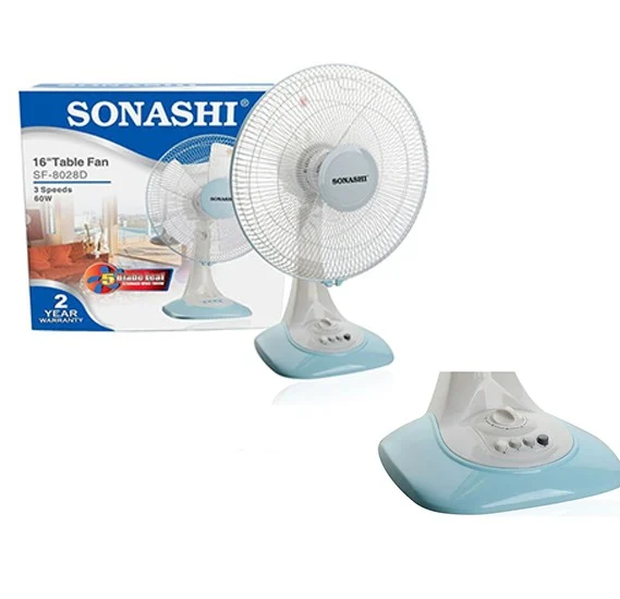 Sonashi Table Fan SF-8028D 16-inch