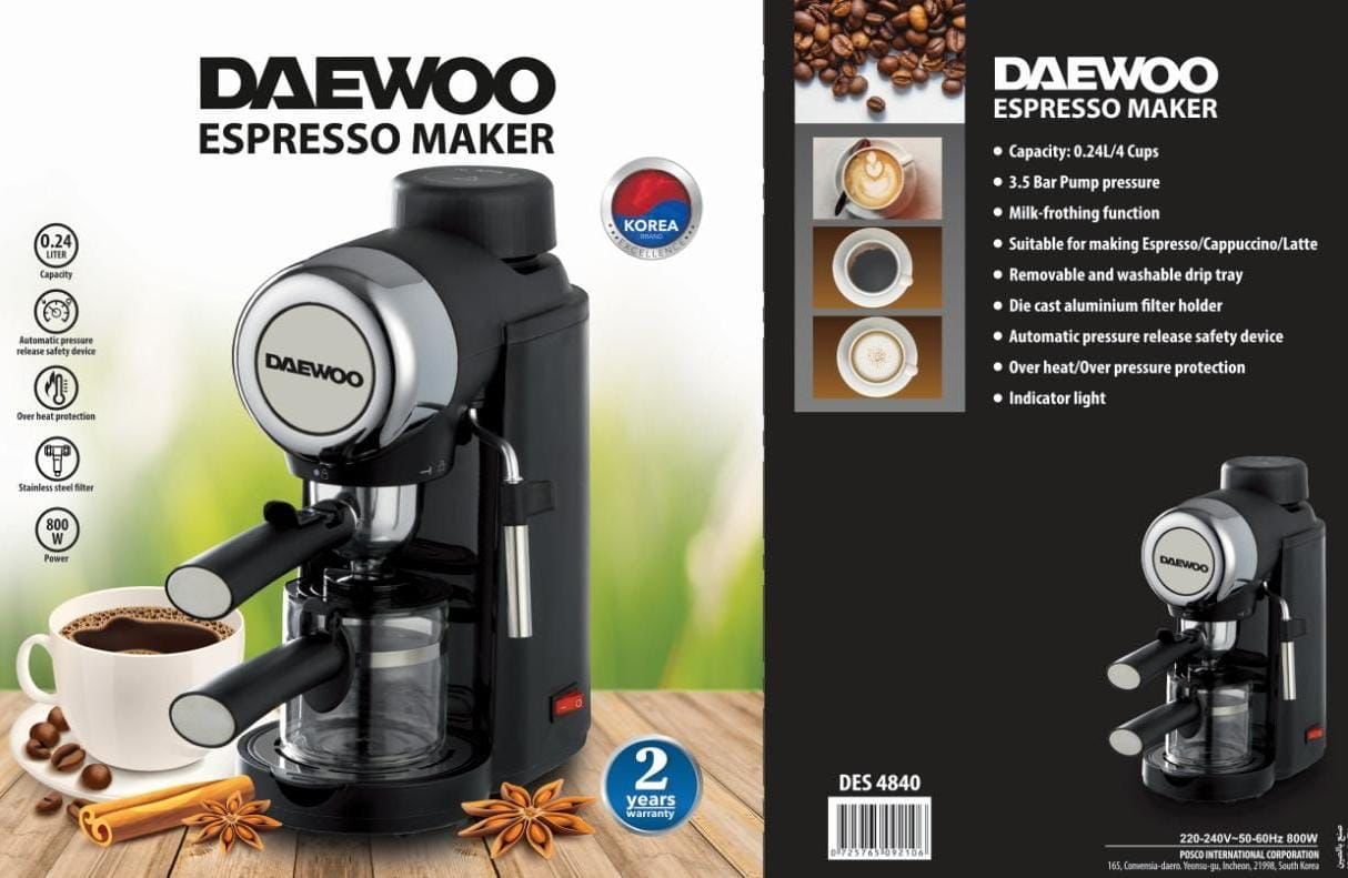 Daewoo Espresso Coffee Maker