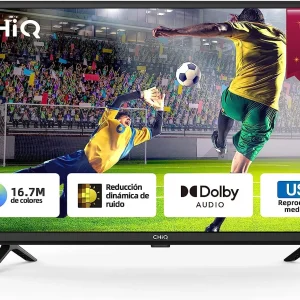Chiq 32 Inch Frameless Google Certified Android Smart Led TV Black.