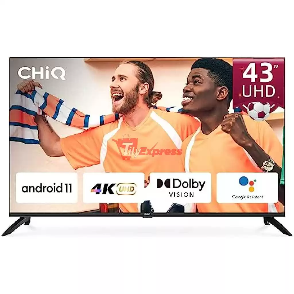 Chiq 43 Inch Frameless Smart Android HD LED TV