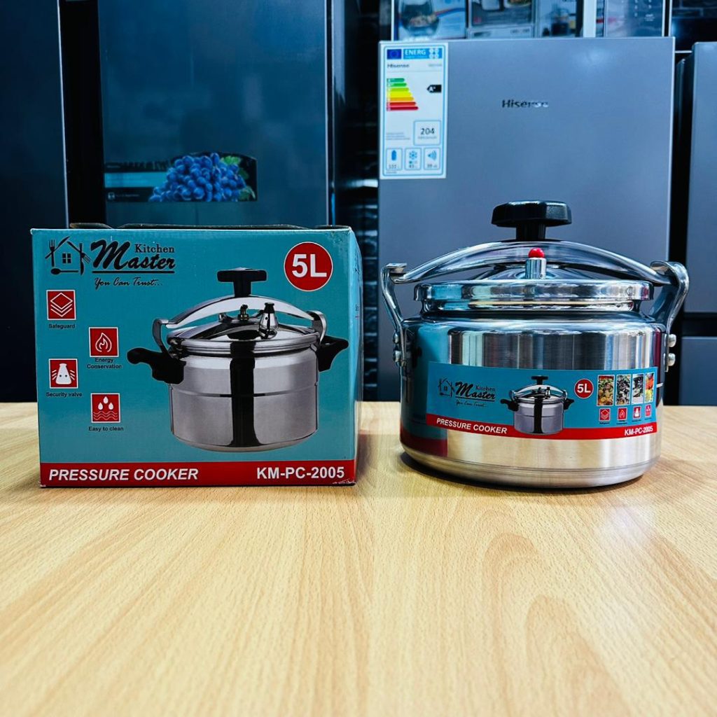 Electro Master 5 Litres Aluminium Pressure Cooker Prime Electronics