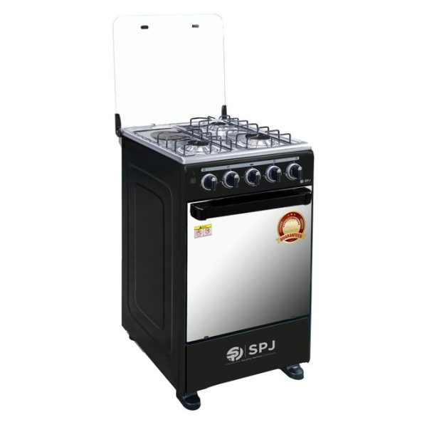 SPJ 3 Gas Burner with 1 Electric