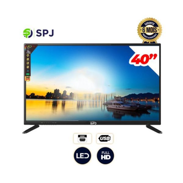SPJ 40 Inch Full HD LED Digital Satelite TV
