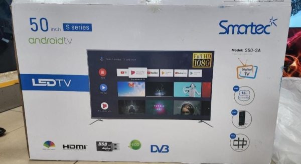 Smartec 50 Inch Android Smart HD LED Digital Frameless TV 