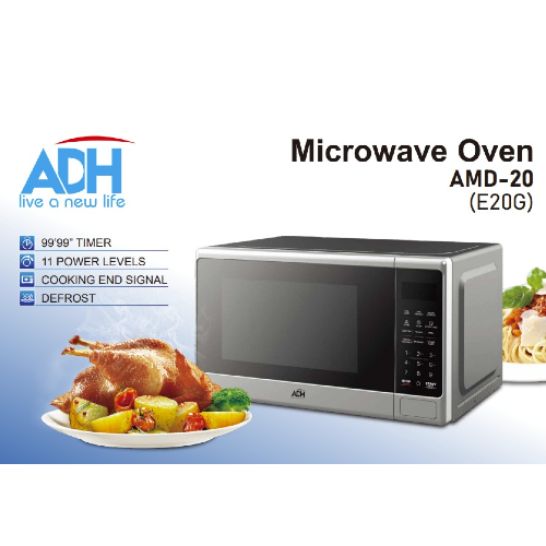 ADH Digital Microwave Oven 20Litres E20G