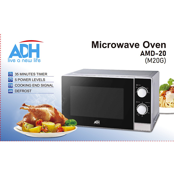 ADH Microwave Oven 20litres AMD-20 M20G.