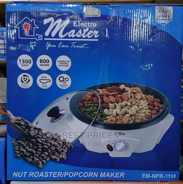 Electro Master Nut Roaster Popcorn Maker