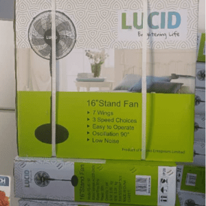 Lucid Stand Fan With No Remote