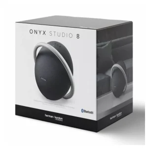 Harman Kardon Onyx Studio 8 Bluetooth Wireless Portable Speaker.