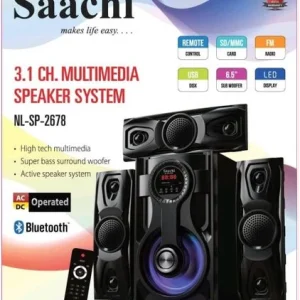 Saachi 3.1CH Sub Woofer System Multi-Speaker