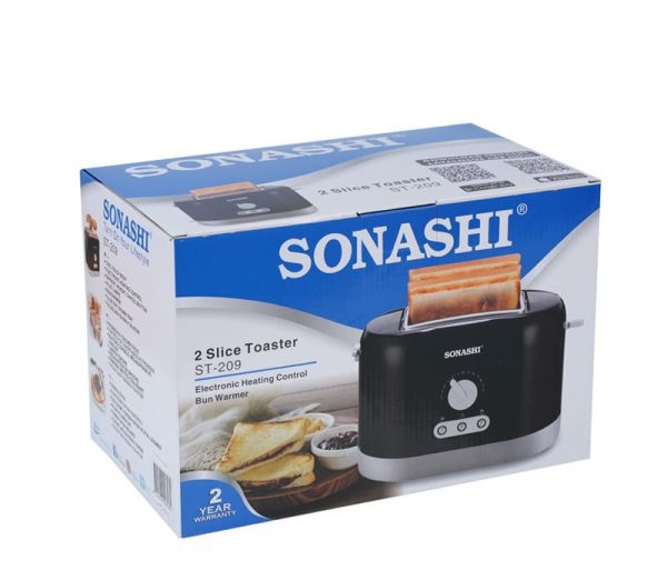 Sonachi 2 Slice Bread Toaster ST-209