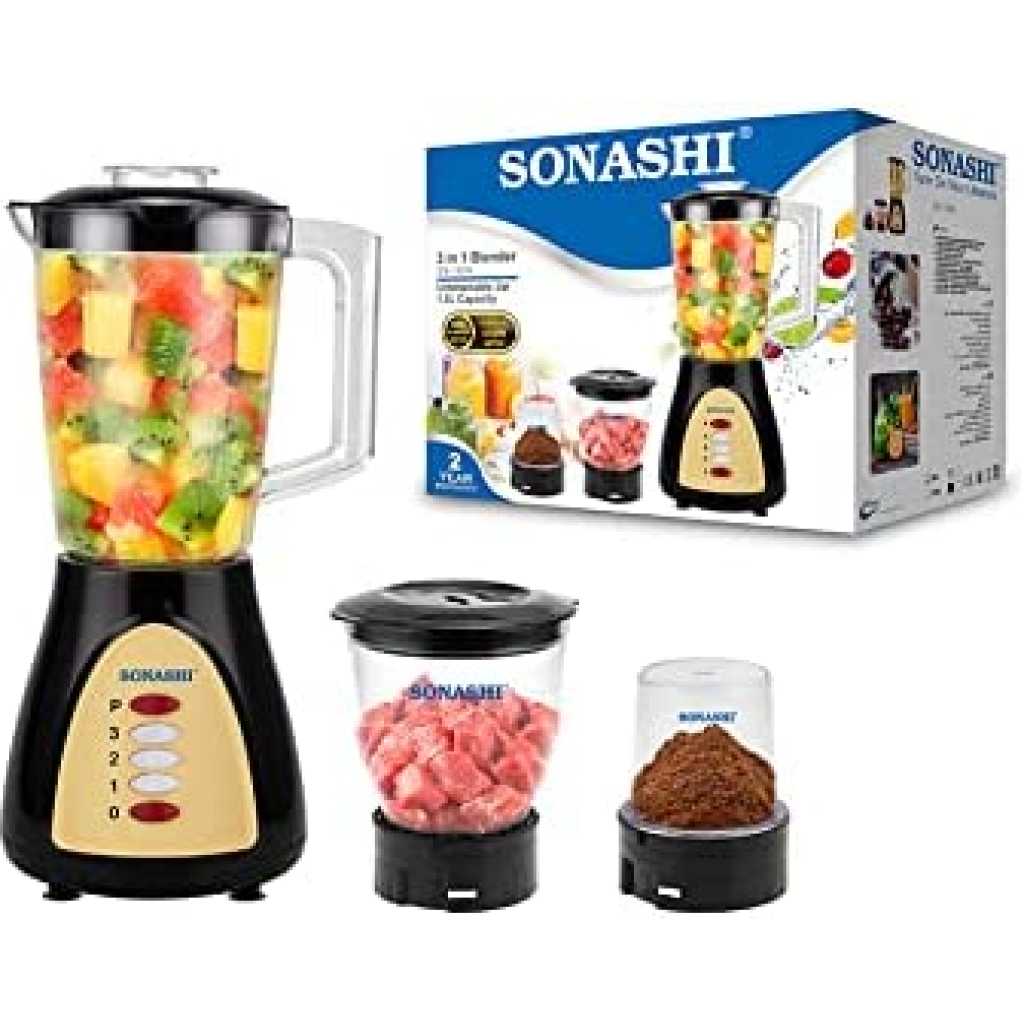 Sonashi Razer Sonashi 3in1 Blender SB-16ON | Prime Electronics Uganda