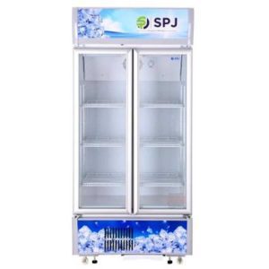 SPJ 2Door 700 Liter Beverage Cooler Chiller Showcase Fridge