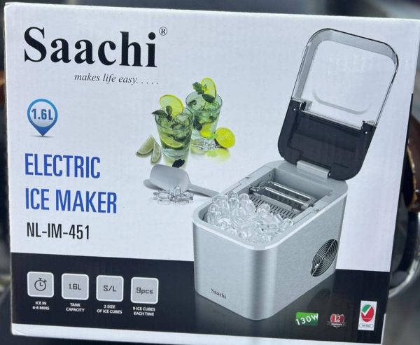 Saachi Electric Ice Cube Maker 12-15kgs NL-IM-451