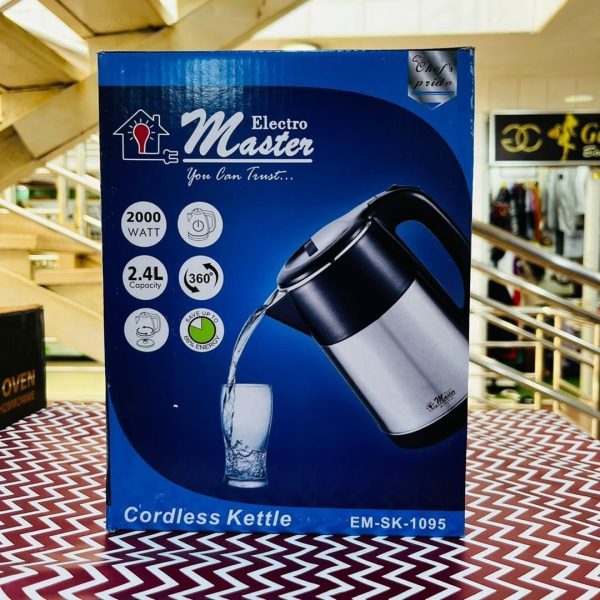 Electro Master 2.4L Cordless Kettle EM-SK-1095