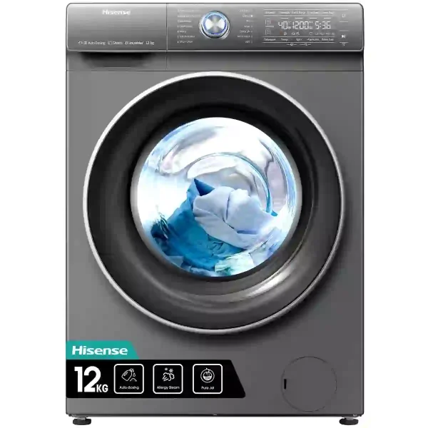 Hisense 12Kg Front Load Washing Machine WFQY1214VJMT