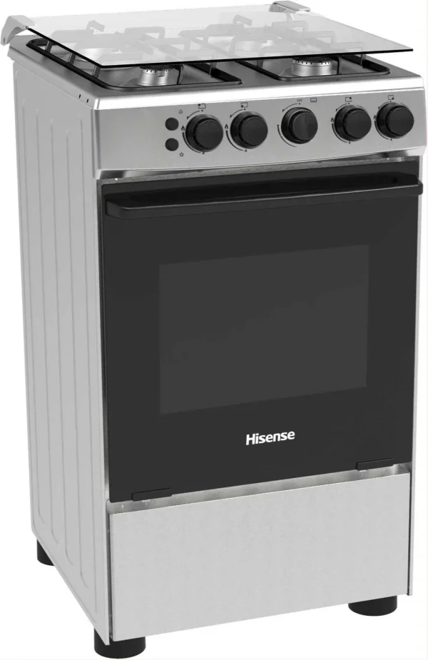 Hisense 4Gas Burners 50x50cm Freestanding Cooker