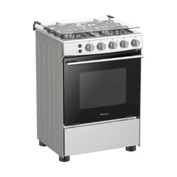 Hisense 4 Burners Gas Cooker 60x60cm HFG60121X Stainless Steel