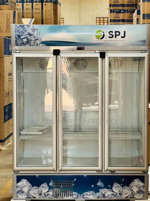 SPJ 1100ltrs 3way Door Chiller Display Refrigerator