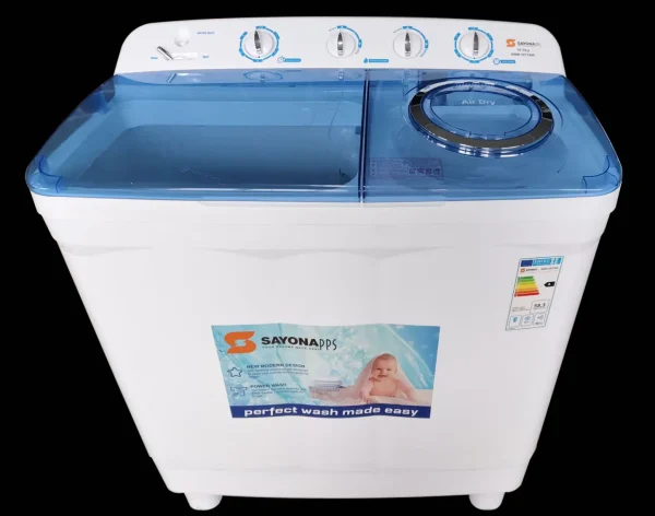 Sayona 16kg Washing Machine Twin Tub SWM-16TTBW