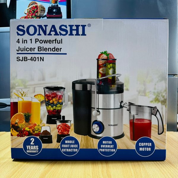 Sonashi 4in1 Powerful Juicer Blender SJB-401