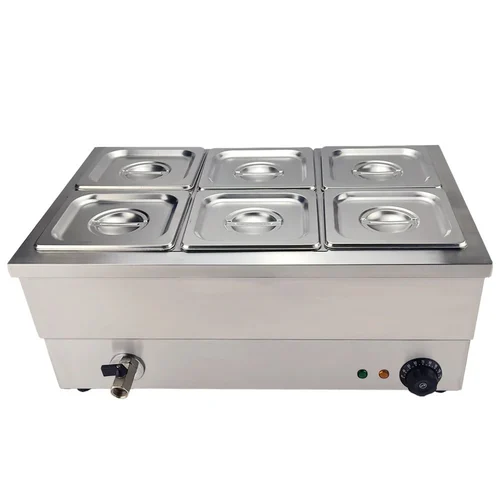 Commercial Electric Bain Marie 6 Division