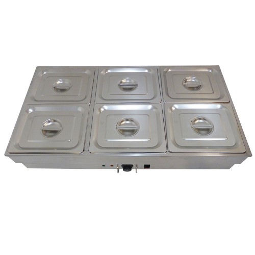 Commercial Electric Bain Marie 6 Division - Image 3