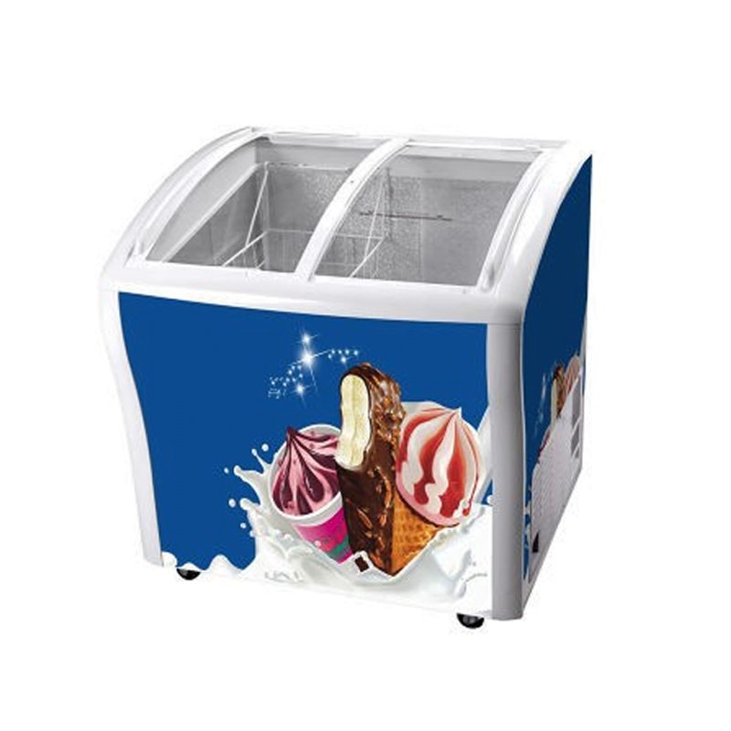 ADH Show Case Display Freezer SD 180 Litres - Image 4