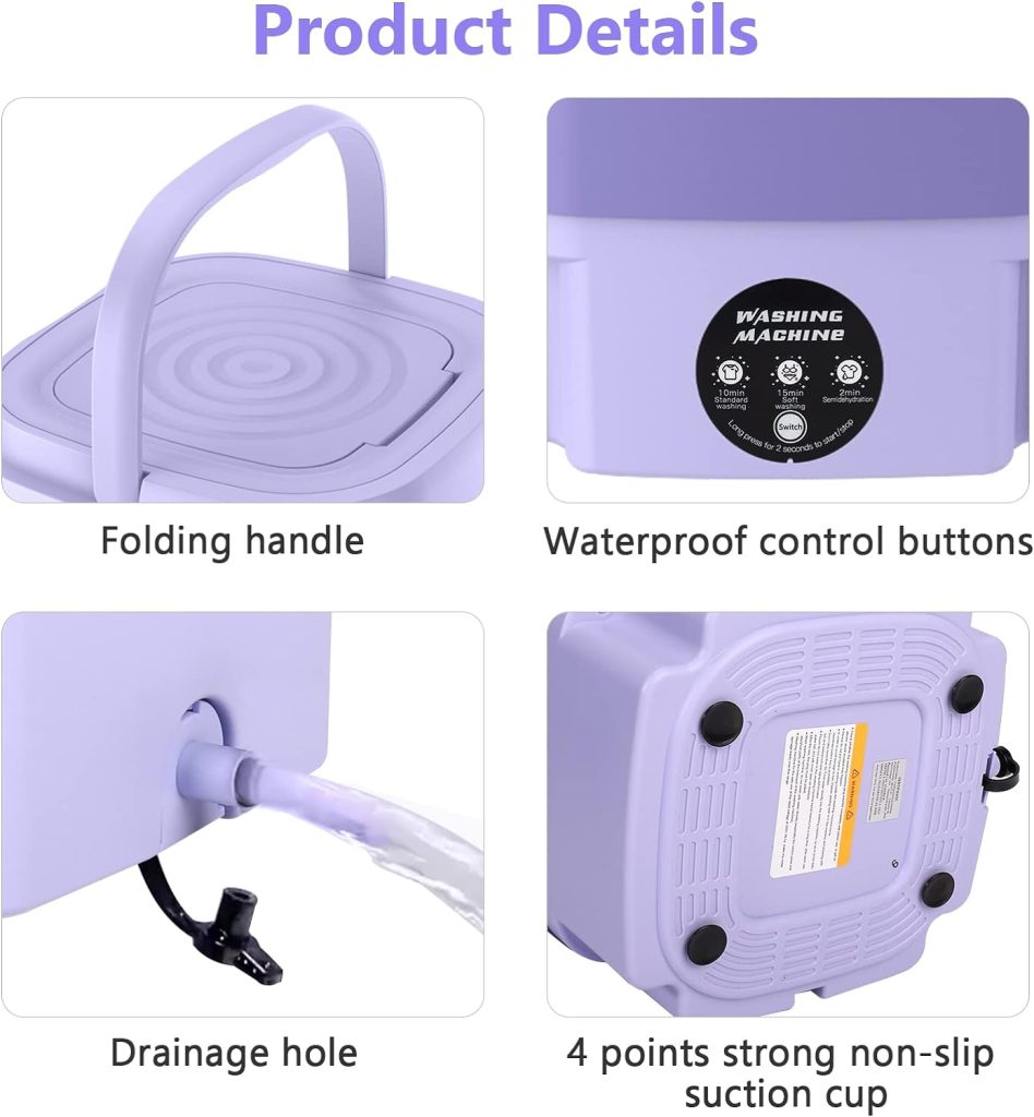 Folding Washing Machine Portable - Prime Electronics Uganda