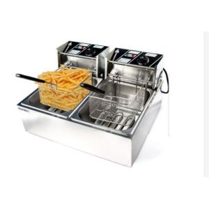 Deep fryer double