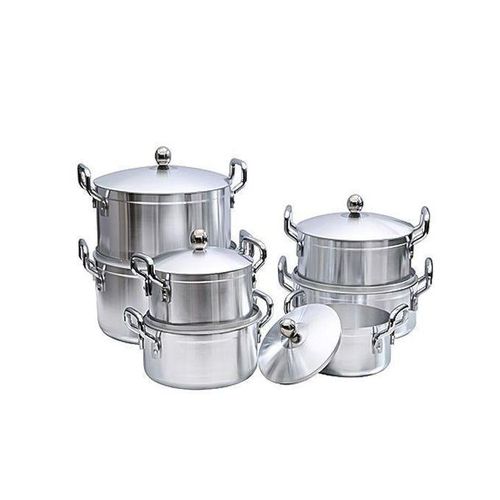 Stainless Steel Saucepans 7Pieces