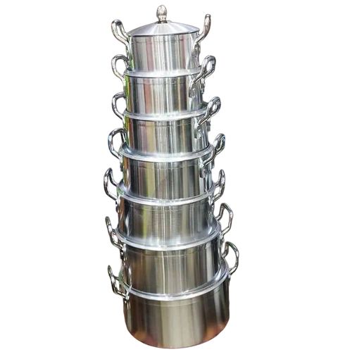 Stainless Steel Saucepans 7Pieces