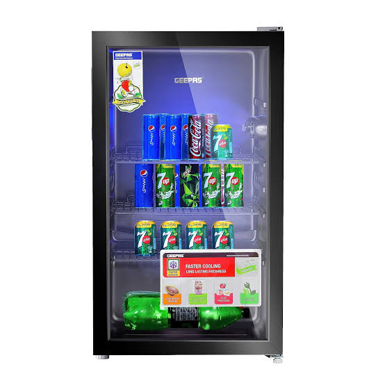 Geepas 120Litres Showcase Chiller