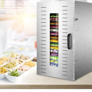 20Trays Electric Food Dehydrator Dryer Machine Fruit and Vegetable.
