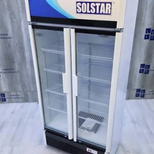 Solstar 650Litres Double Display Fridge.